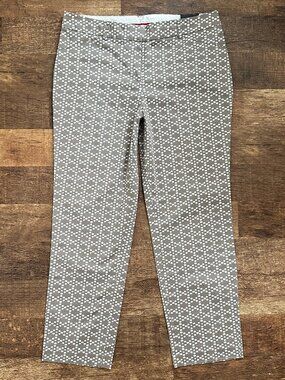 ⭐ZAC & RACHEL SLIM ANKLE SLACKS in Taupe, size 10 - NWT⭐